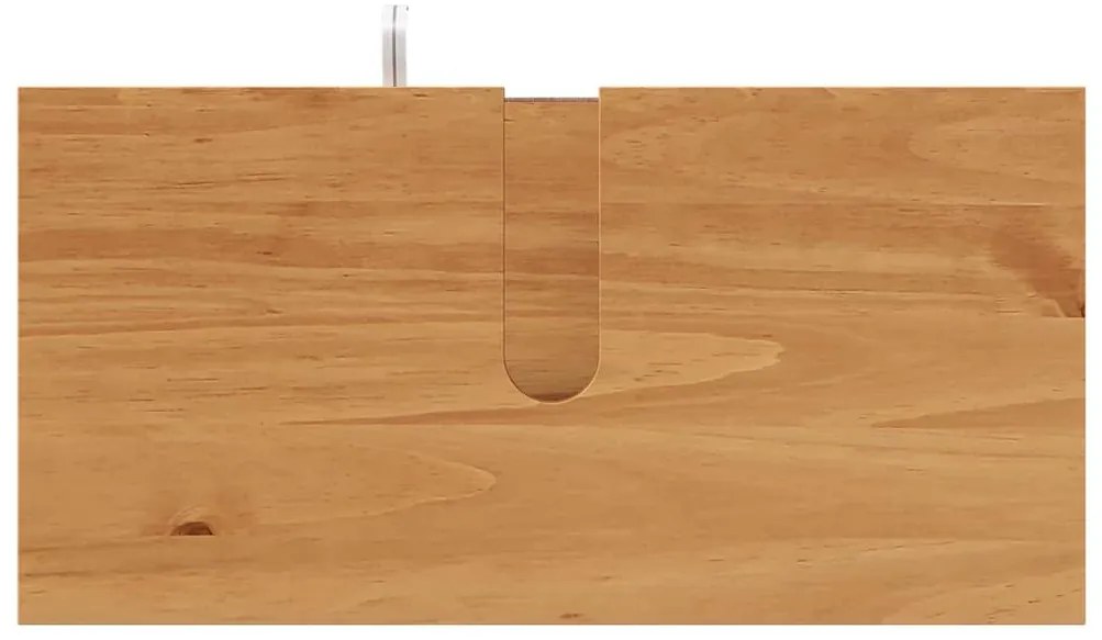 Conjunto de Móveis para Banheiro com gaveta 4 pcs castanho mel
