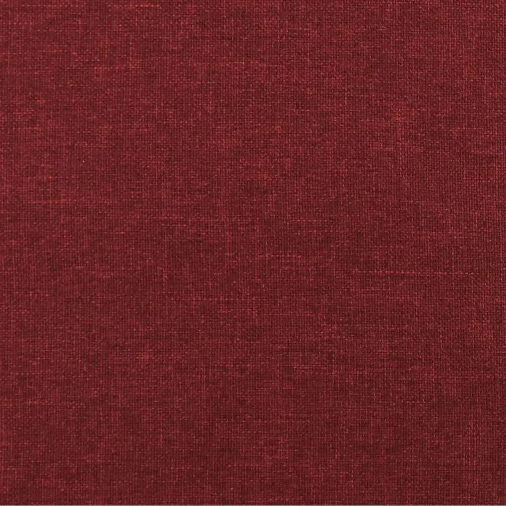 Poltrona de massagens elétrica reclinável tecido vermelho tinto