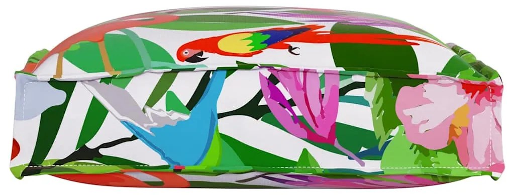 Almofadas de Palete para Assento 6 pcs Tropical Jungle 40x40x8 cm Teci