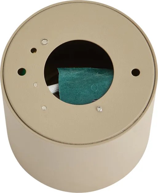 Foco de Teto Moderno Taupe GU10 50mm IP44 - Capa