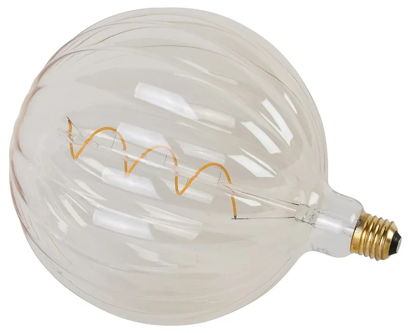 Lâmpada LED E27 regulável G200 Âmbar 4W 240lm 2000K