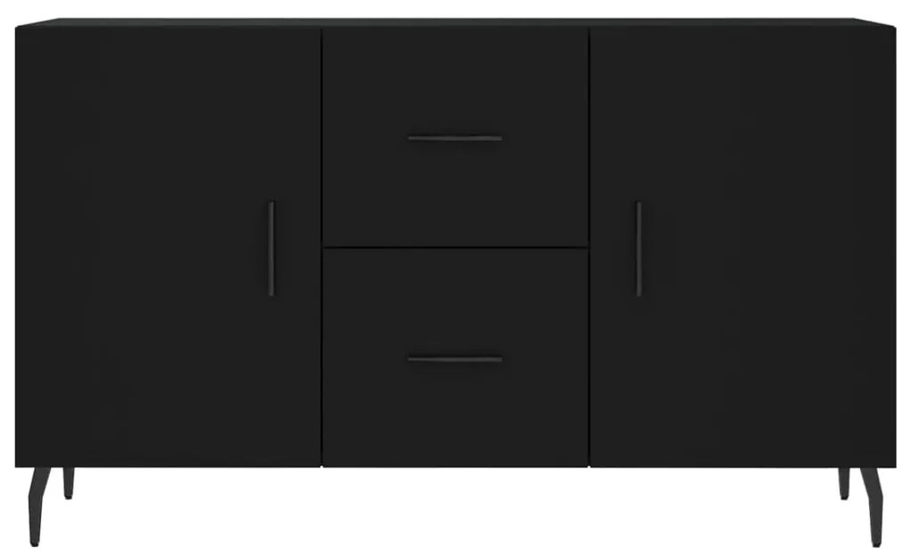 Aparador 100x36x60 cm derivados de madeira preto