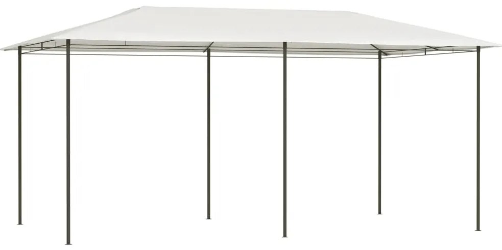 vidaXL Gazebo 2,98x5,3x2,59 m 160 g/m² cor creme