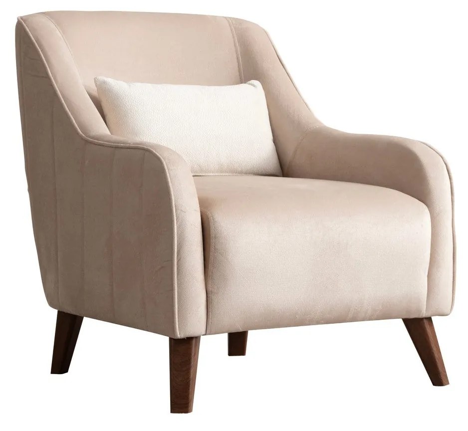 Cadeira Wing Buhara – Ecru – 60x81x72 cm