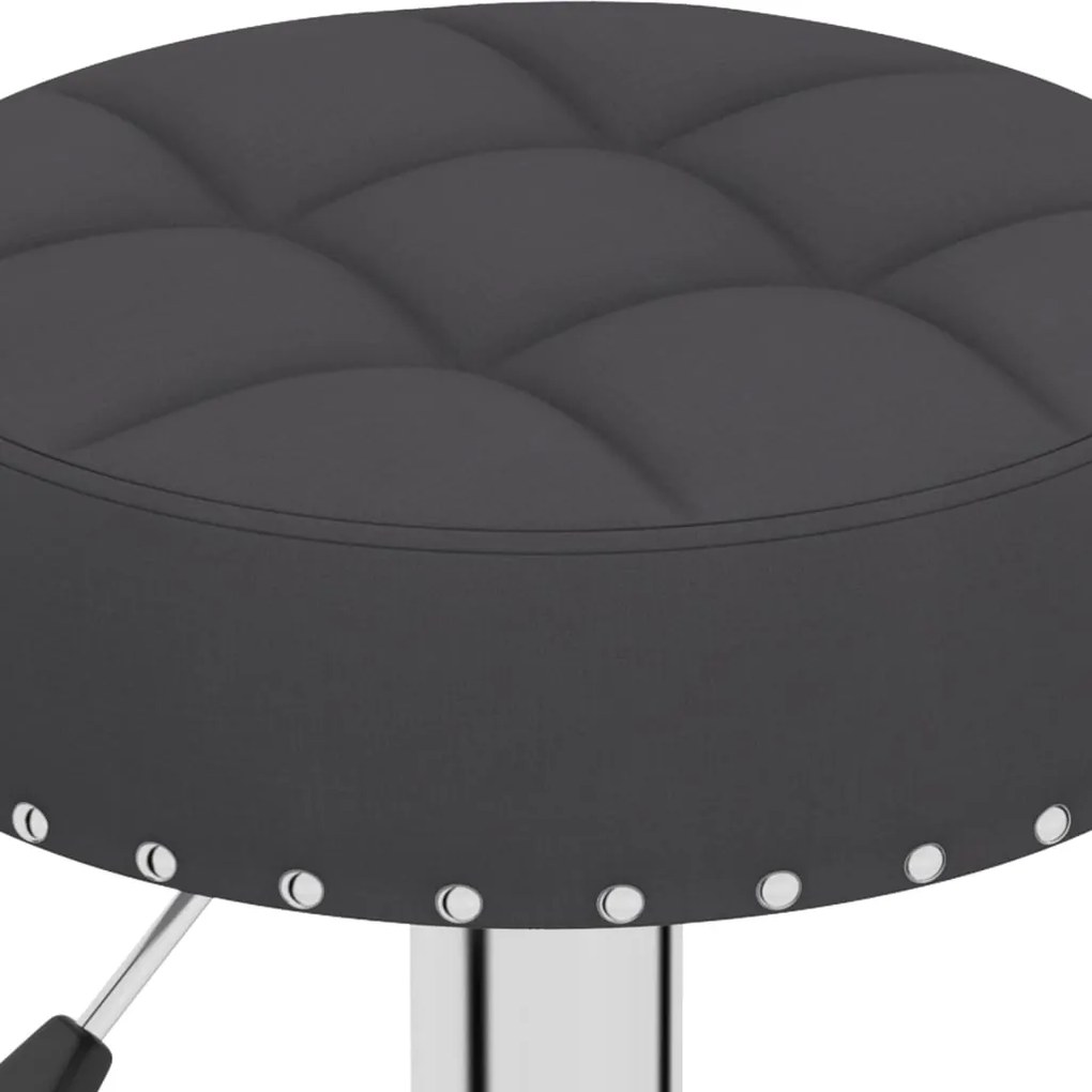 Bancos de Bar - 2 pcs - Tecido Preto