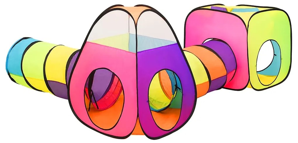 Tenda de brincar infantil 190x264x90 cm multicor