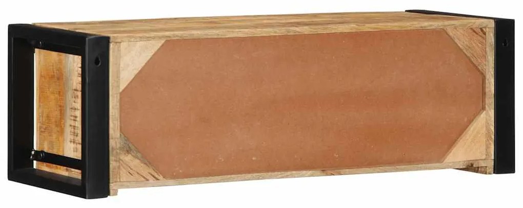 Móvel de TV 80x30x25 cm madeira mangueira áspera maciça