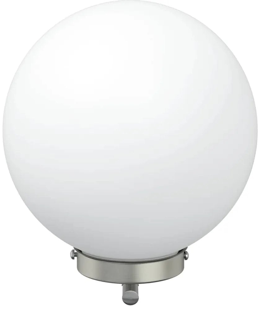 Luz de Parede Externa vidaXL Prata Aço Inoxidável IP44