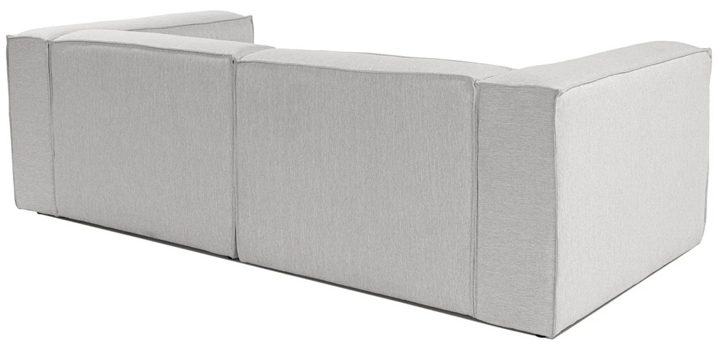 Sofá de 2 Lugares Fora – Cinzento Claro – 66x248 cm