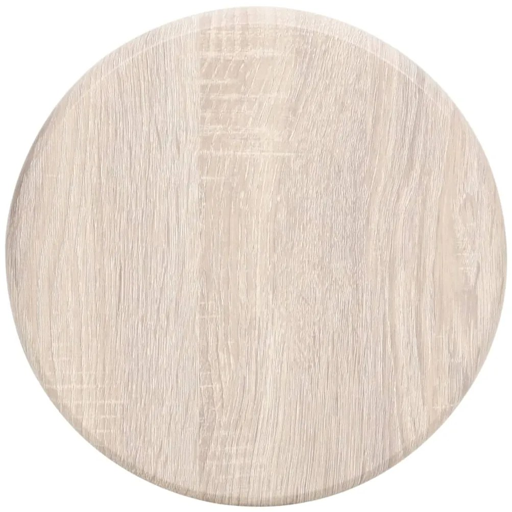 Bancos de bar 2 pcs MDF preto