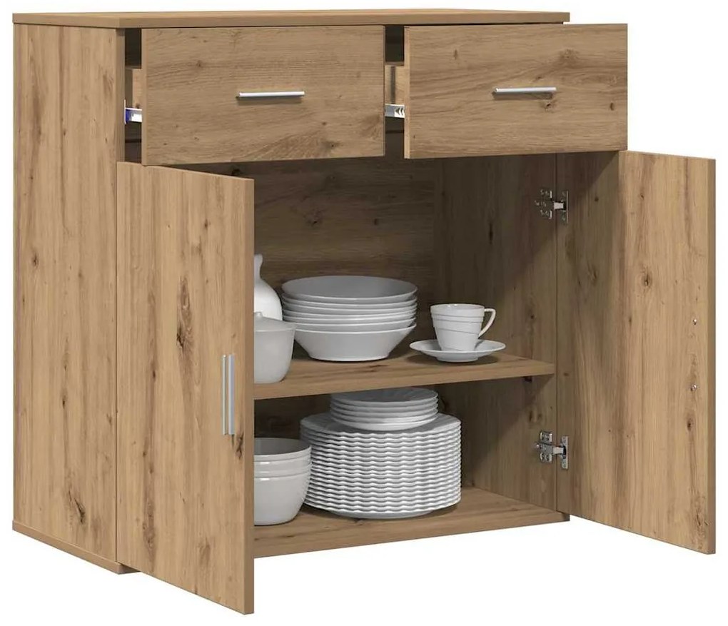 Buffet carvalho artisiano 79 x 38 x 80 cm Madeira processada