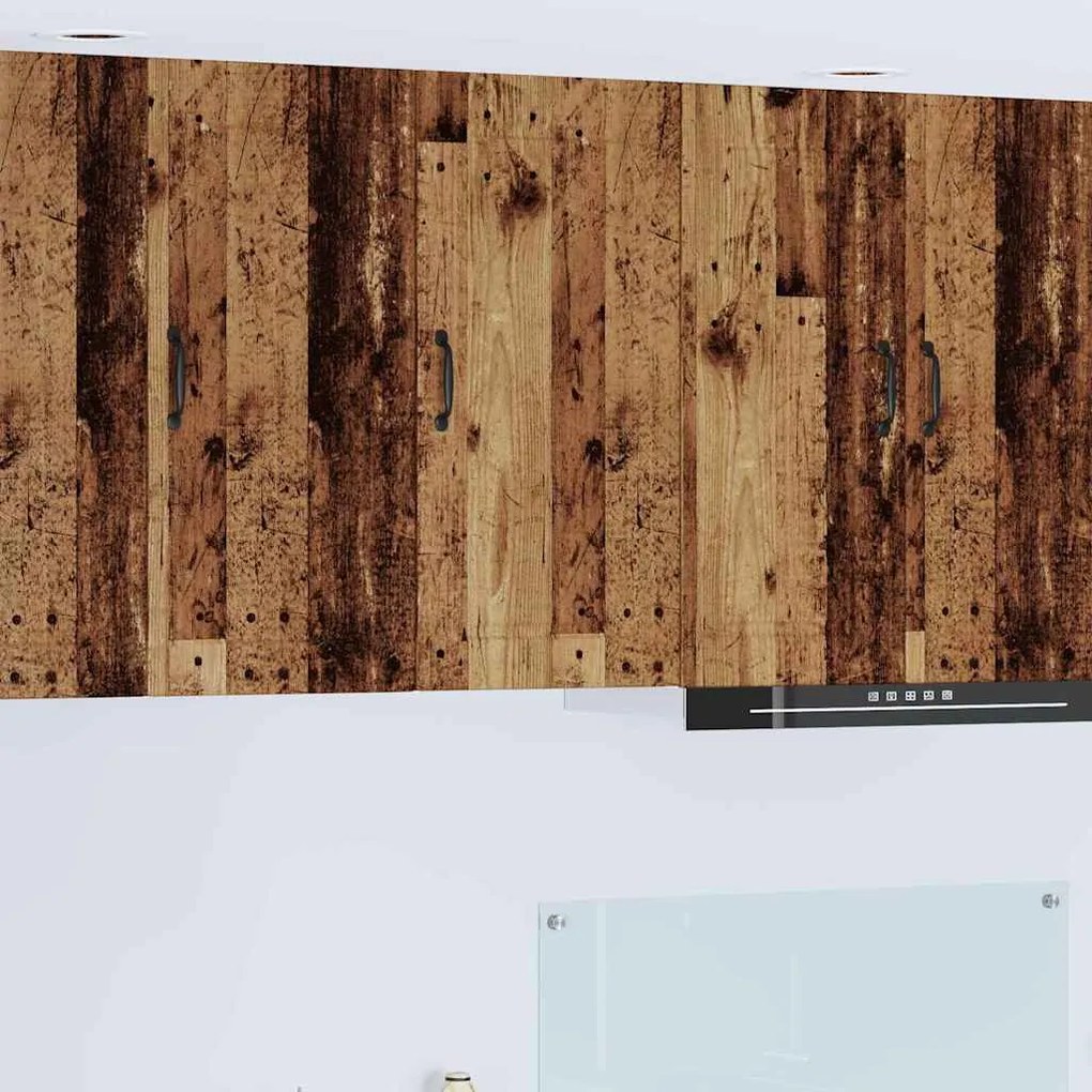 vidaXL Armário de Cozinha com porta Madeira antiga 40 x 31 x 80 cm