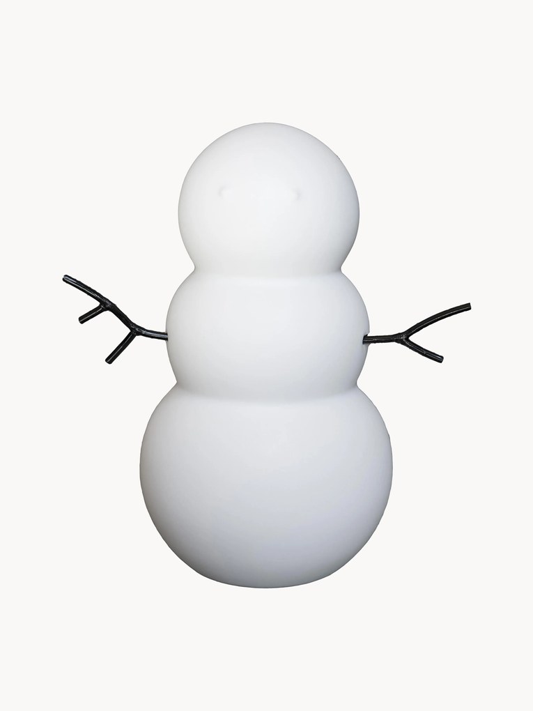 Objeto decorativo de Natal em cerâmica Snowman