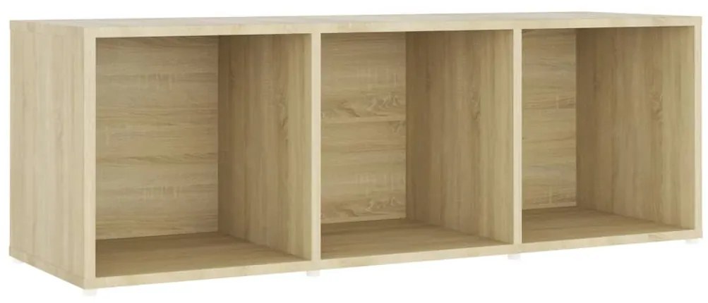Móveis de TV 3 pcs 107x35x37 cm contraplacado carvalho sonoma
