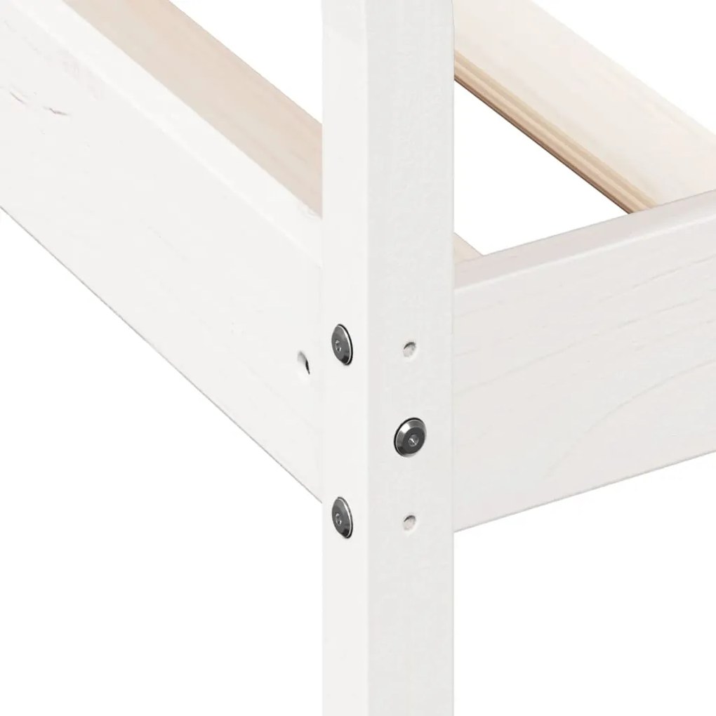 Espreguiçadeira sem colchão 75x190 cm branco