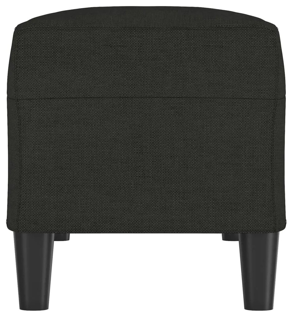 Banco 100x35x41 cm tecido preto