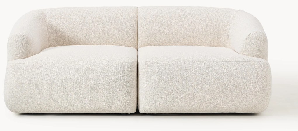 Sofá modular em bouclé Sofia (2 lugares)