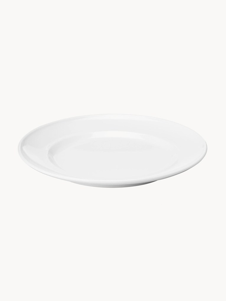 Prato de pequeno-almoço em porcelana Koppel, conjunto de 4