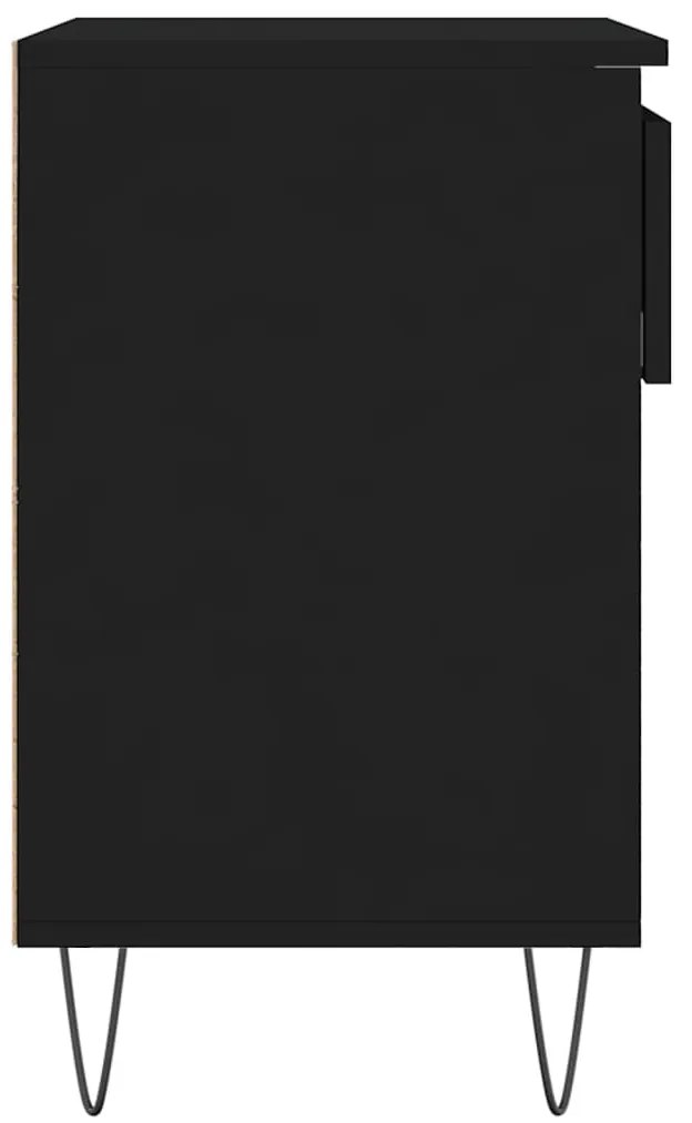 Sapateira 70x36x60 cm derivados de madeira preto