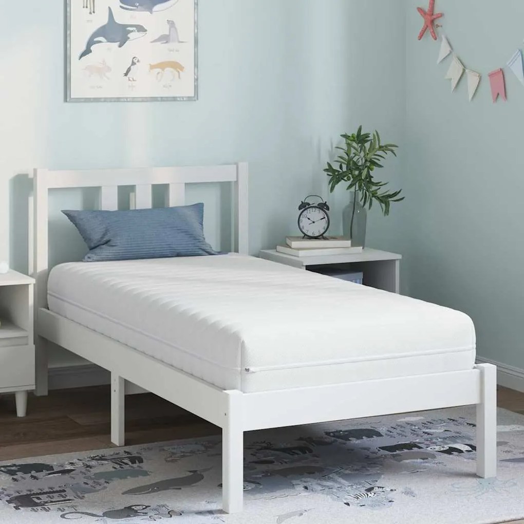 Colchões Branco 80 x 160 cm Tecido 100% poliéster