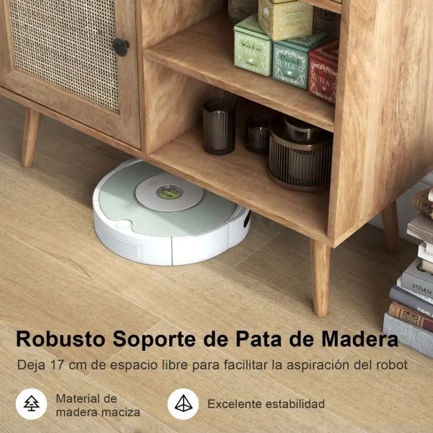 Aparador em rattan com 4 cubículos e 2 portas decoradas Armário de acento Boho em rattan para sala de jantar 80 x 29,5 x 97 cm Natural