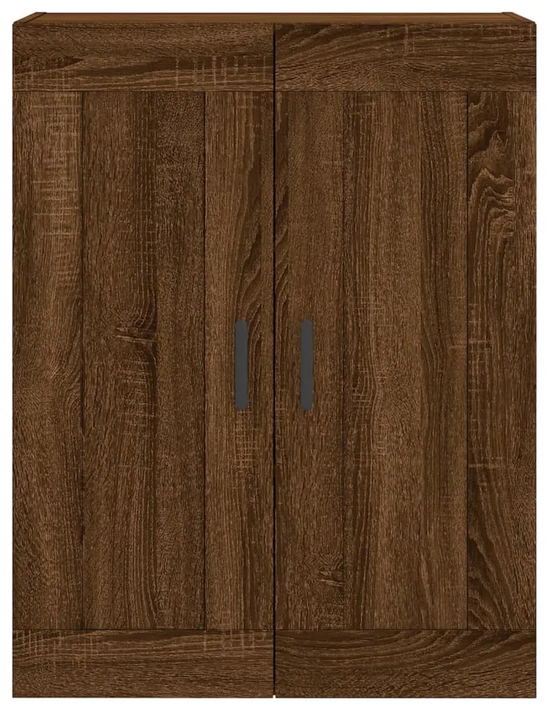 Armário de parede 69,5x34x90cm deriv. madeira carvalho castanho