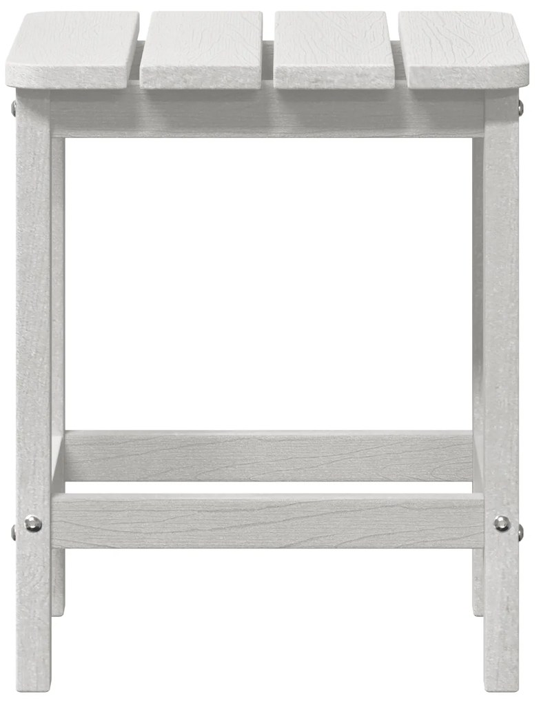 Mesa Lateral Adirondack Branca 38x38x45 cm HDPE