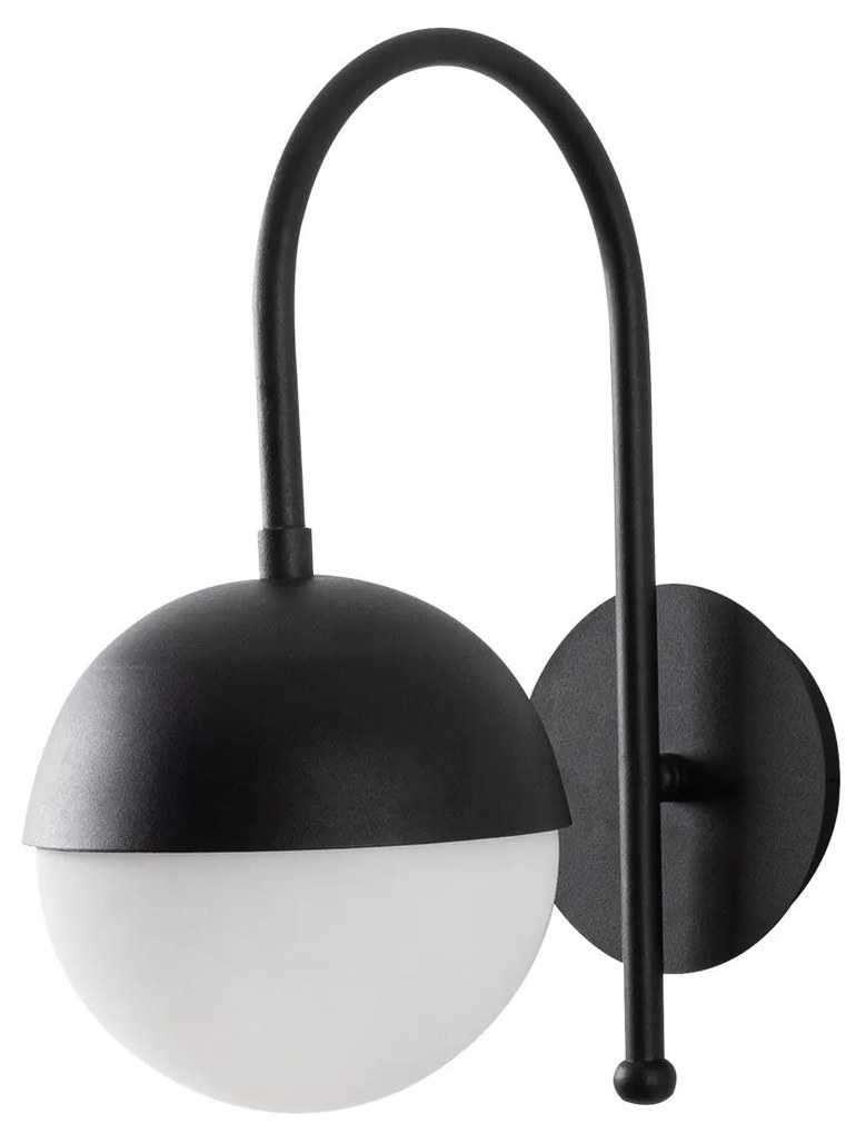 **** Aplique de Parede Karsor – Preto e Branco – 15 x 25 cm
**