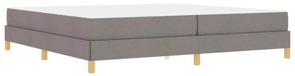 Cama Box Taupe, Marrom 200 x 200 cm