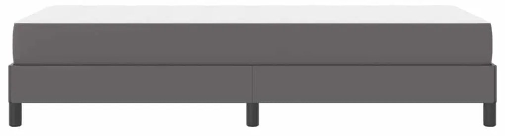 Cama Outros Cinzeto 100 x 200 cm Couro sintético