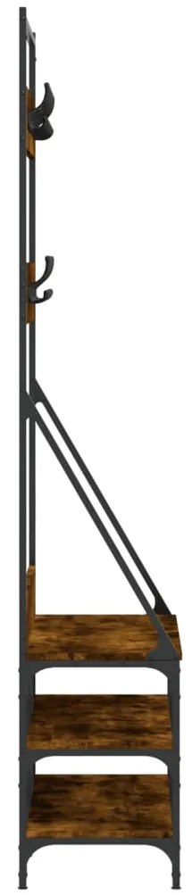 Conjunto de Entrada - Bengaleiro c/ arrumação de calçado 90x34x184 cm