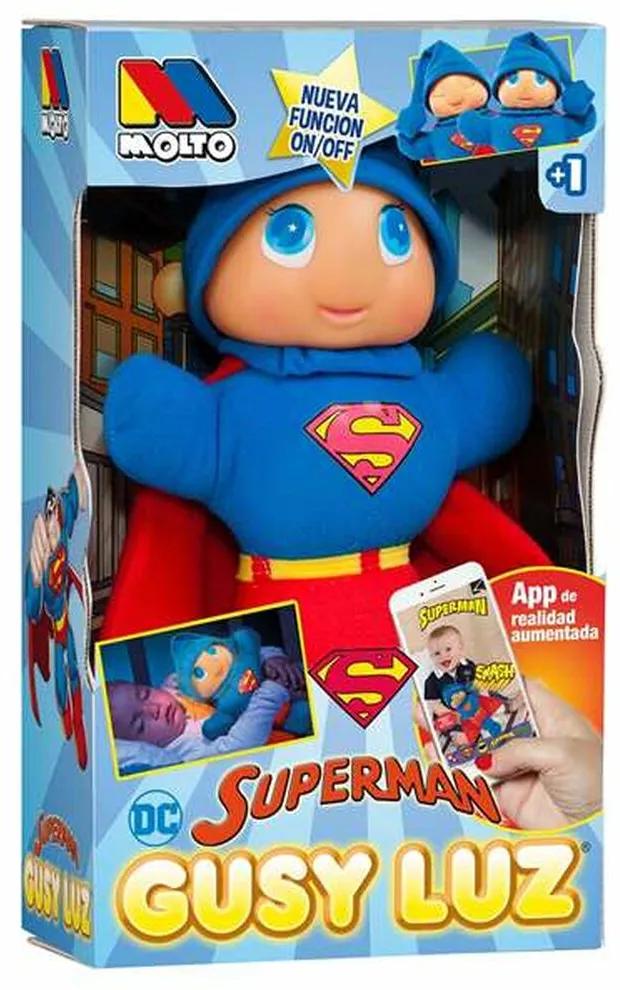 Peluche My Other Me Superman Gusy Luz Tecido