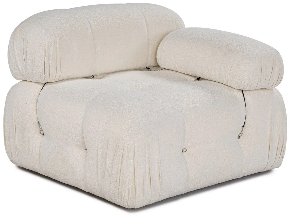 Sofá de 1 Lugar Bubble – Branco – 95x95x75 cm