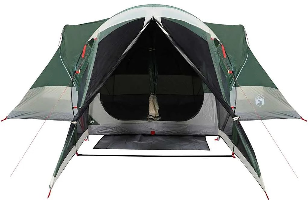 Tenda familiar tipi para 8 pessoas impermeável verde