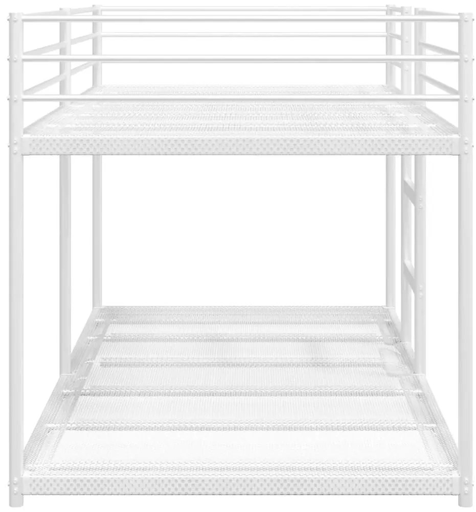 Beliche sem colchão 90x190 cm aço branco