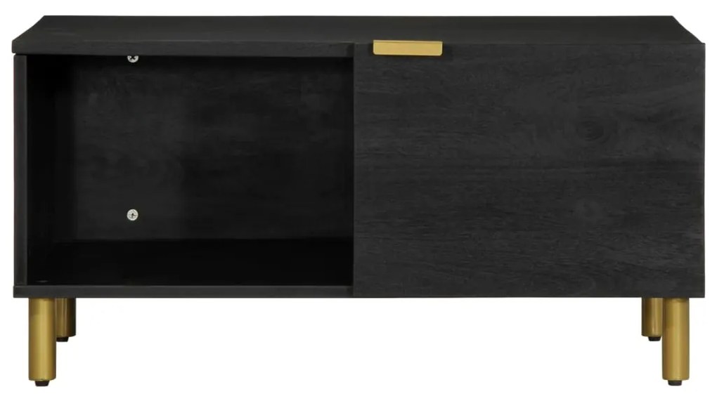Mesa de centro 80x50x40 cm derivados de madeira preto