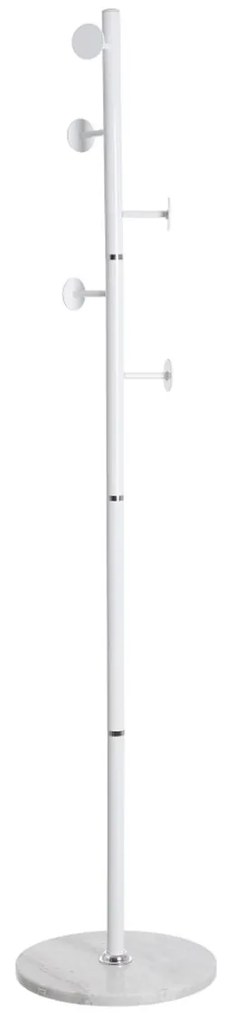 Staande Kapstok 37 X 37 X 174 cm Metal Branco