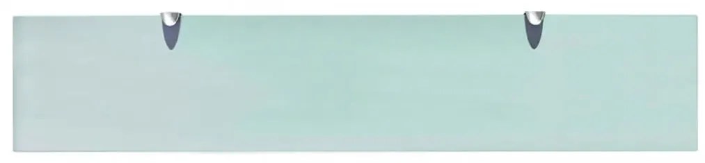 Prateleira flutuante vidro 100x20 cm 8 mm