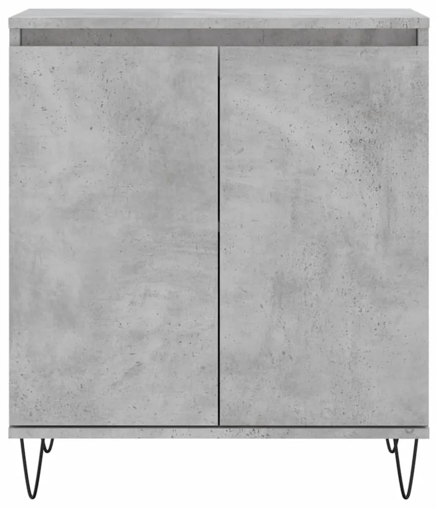 Aparador 60x35x70 cm derivados de madeira cinzento cimento