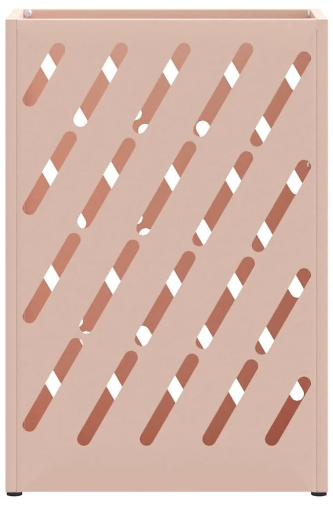 Suporte para Guarda-chuvas Rosa 28x12x41 cm Aço