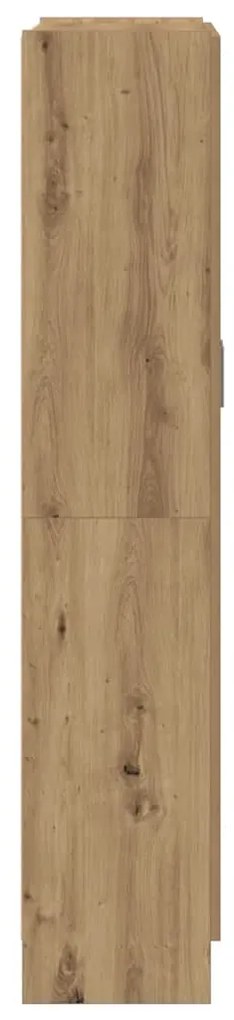 Aparador alto 82,5x30,5x150cm deriv. madeira carvalho artisiano