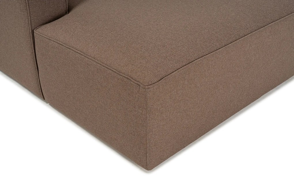 Sofá de 1 Lugar Mora – Castanho – 120 cm x 69 cm x 180 cm