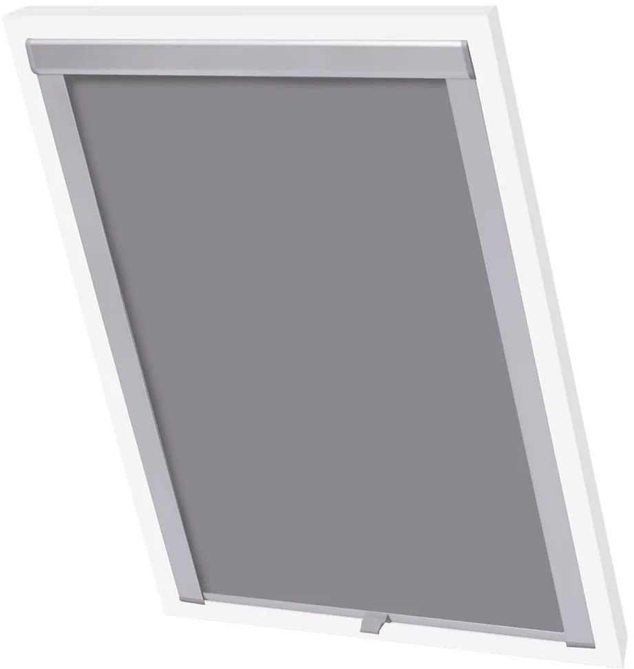 Persiana de enrolar opaca cinzento MK04
