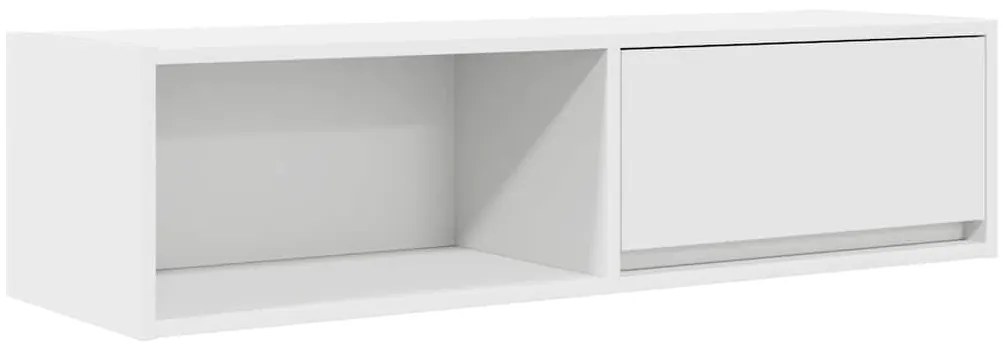 Móveis de TV 2 pcs 100x31x25,5 cm deriv. madeira branco
