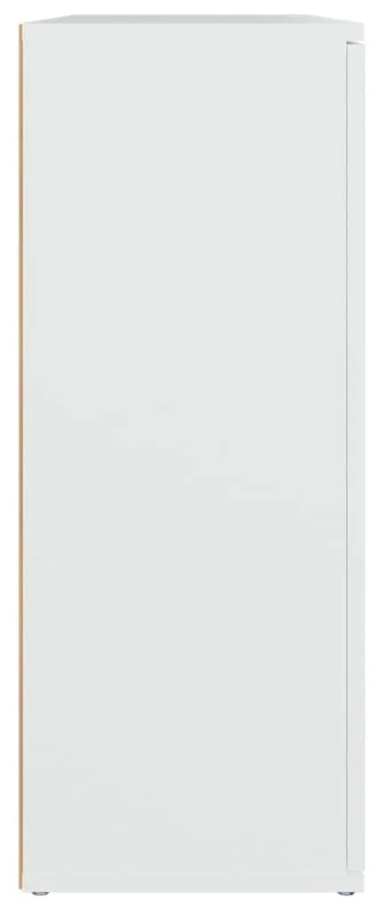 Aparador 91x29,5x75 cm derivados de madeira branco