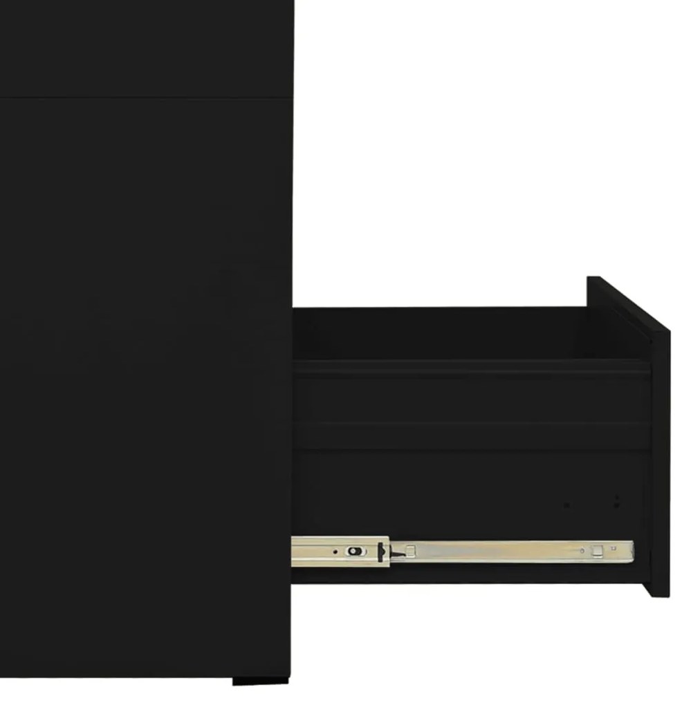 Arquivador 46x62x133 cm aço preto