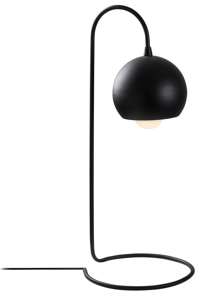 Candeeiro de Mesa Yilan – Preto – 14 x 23 cm