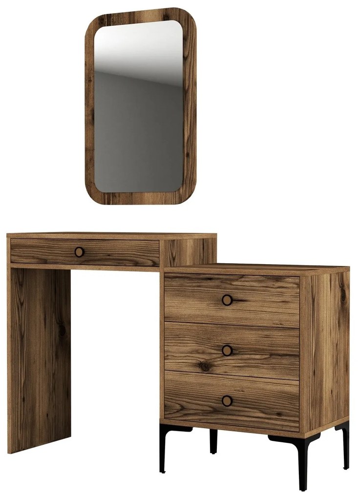 Cômoda Lizbon500 – Nogueira – 124x84,7x40 cm