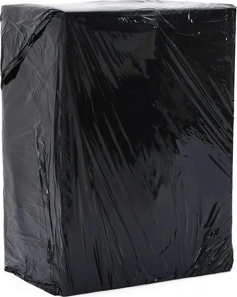 vidaXL Película extensível 6 unid preto 23 μm 50 cm x 150 m