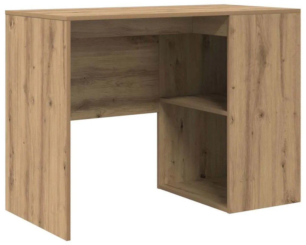 Mesa de Canto Carvalho Artesanal 102x88x75 cm Madeira engenheirada
